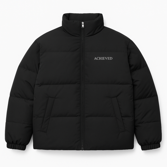 Achieved "Staple" Black Puffer Jacket